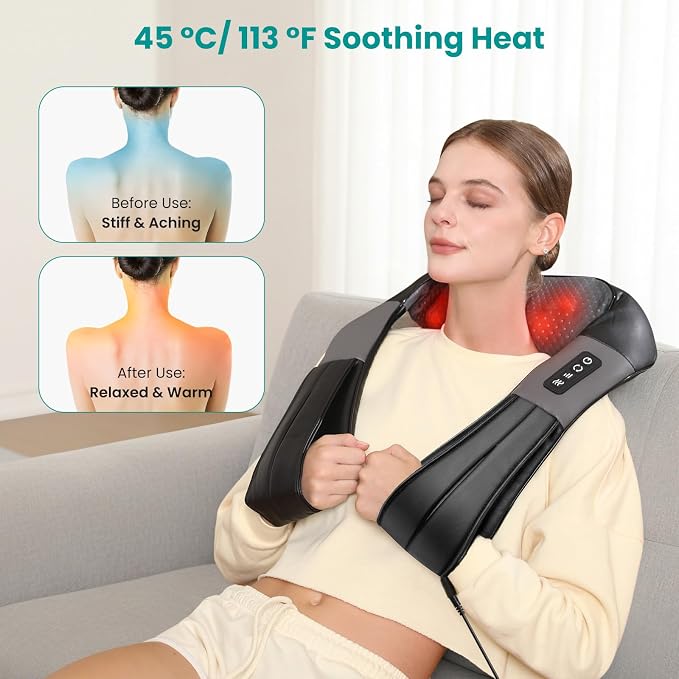 Nekteck Shiatsu Neck Massager - Image 3