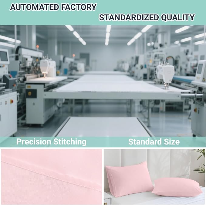 ZPECC Pillow Cases King Size Set of 12, 20x36 Envelope Closure Pillowcases - Image 4