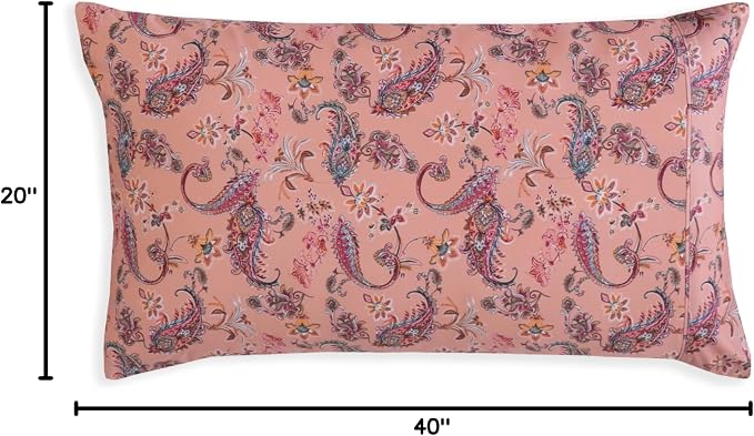 Elegant Comfort Paisley Pattern Pillowcase, 1500 Premium Hotel Quality - Image 3