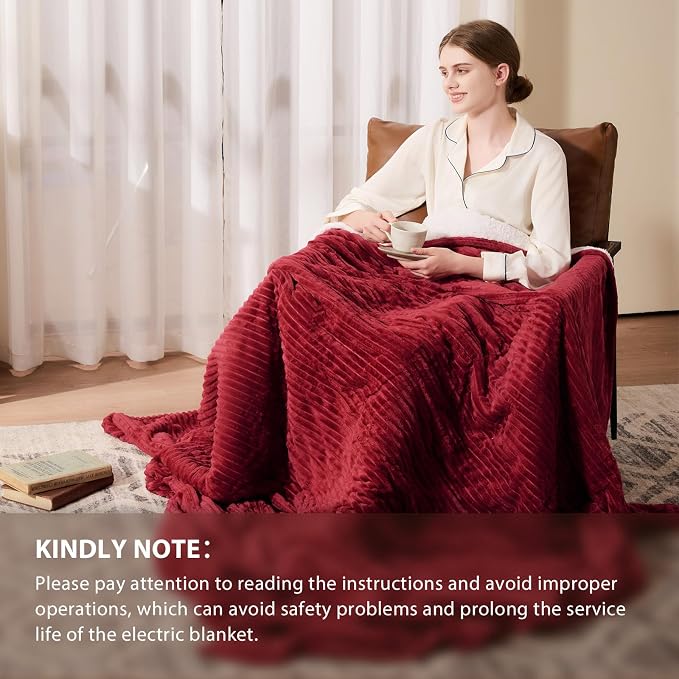 Homemate Heated Blanket Electric Throw - Image 6