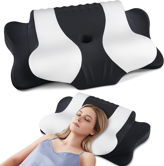 Cervical Neck Pillow for Pain Relief, Cervical Pillow by DONAMA
