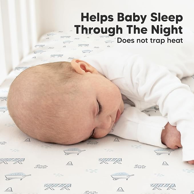 KeaBabies 2-Pack Organic Crib Sheets - Image 5