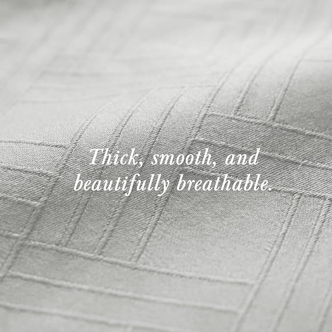 Threadmill Queen Sheet Set for Queen Mattresses | 800 Thread Count Jacquard - Image 7