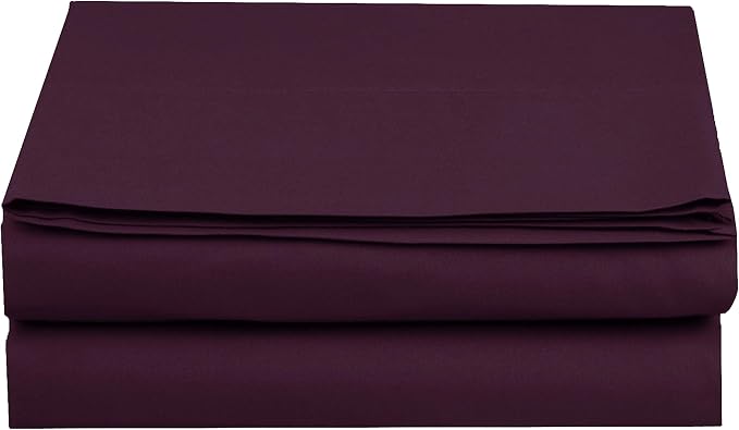 Elegant Comfort Premium Hotel Quality 1-Piece Flat Sheet, Luxury and Softest by ELEGANTCOMFORT
