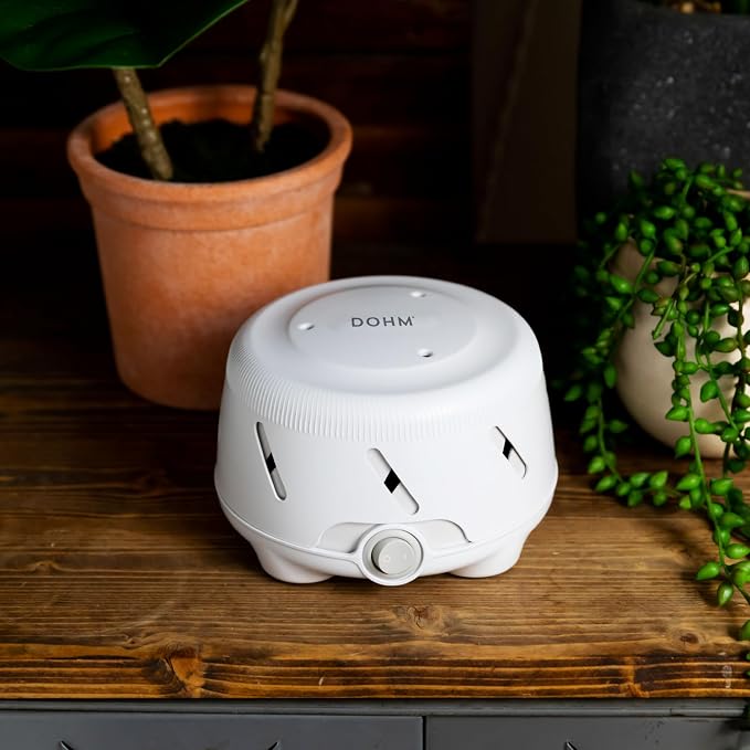 Yogasleep Dohm Uno 2 Pack White Noise Sound Machine, Real Fan Inside - Image 7