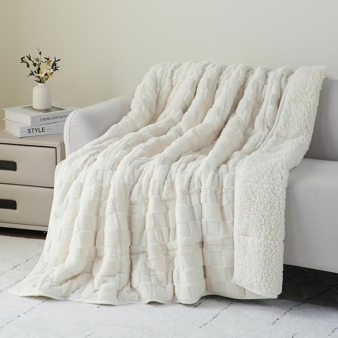 Uttermara Weighted Blanket King Size 15lbs 80x87 Inches, Sherpa Weighted - Image 8