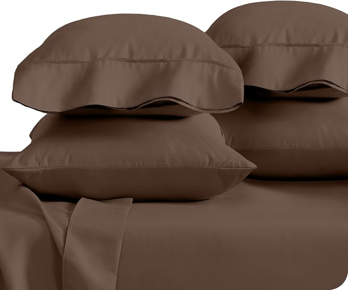 Bare Home Microfiber 4 Pack Standard/Queen Pillowcases by BareHome
