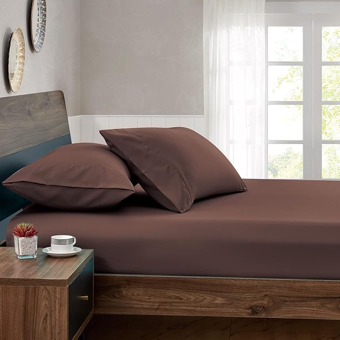 FreshCulture Twin Fitted Sheets, Bulk Pack of 6, Deep Pocket, Soft Microfiber - Image 6