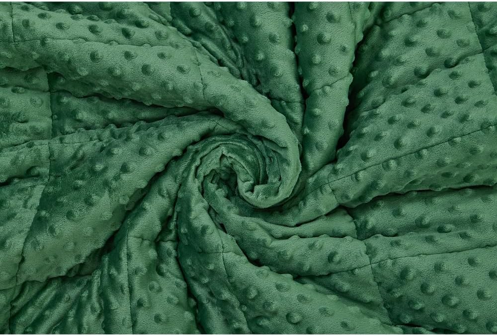 TONGDADA Minky Weighted Blanket | 40''x60'', 10lbs | Cozy and Soft Minky - Image 6