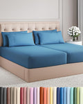 Split King 7 Piece Sheet Set by CGKUnlimited
