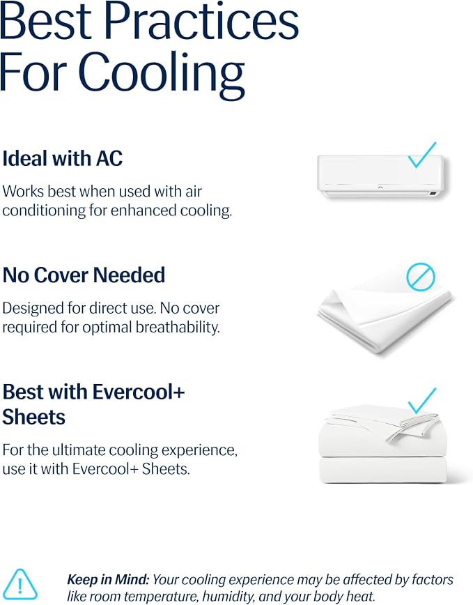 REST® Evercool® Cooling Comforter, King/Cali King, Blanket - Image 7