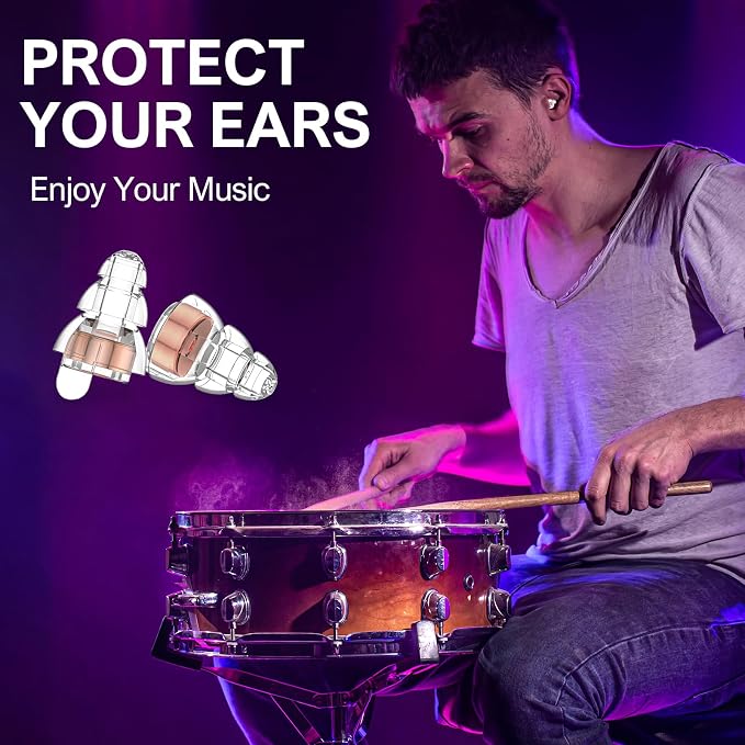High Fidelity Concert Earplugs for Concerts Musicians，Earplugs for noise - Image 5