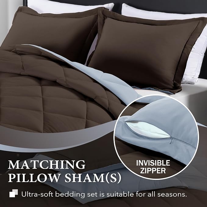 downluxe Queen Comforter Set - Image 3