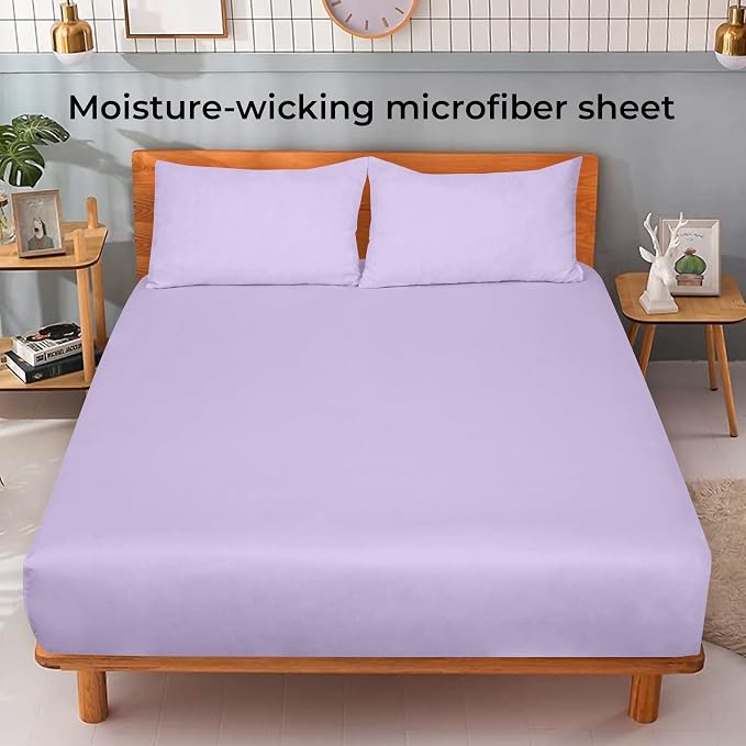Royale Linens Fitted Sheet King - Image 2