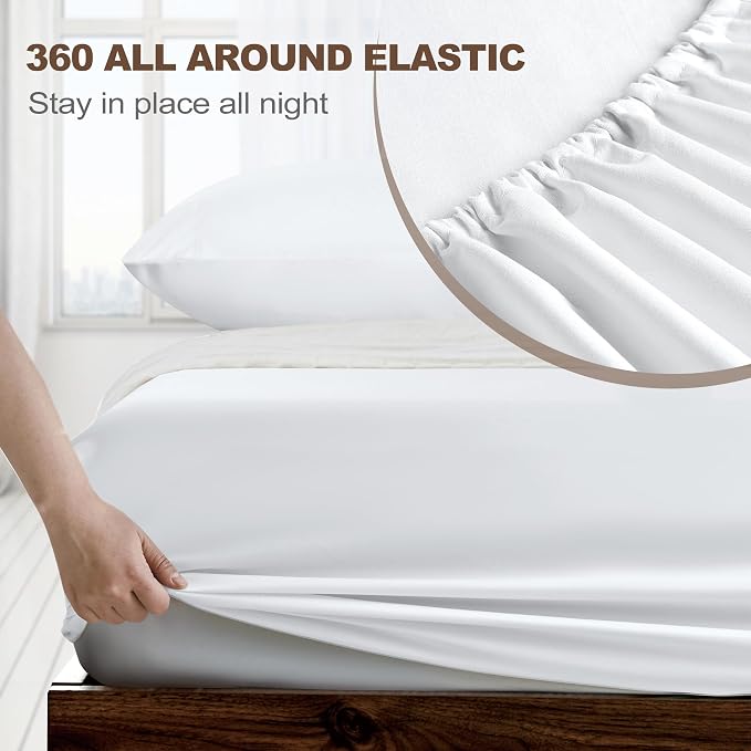 FreshCulture Twin XL Fitted Sheet Only - Image 3
