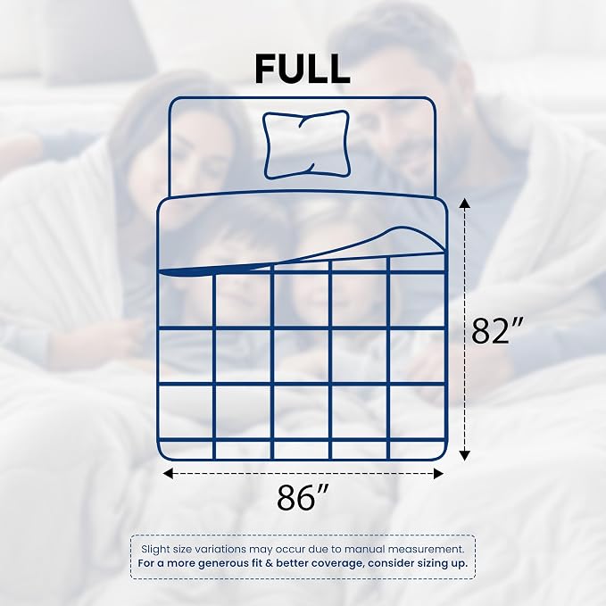 Utopia Bedding Comforters Full Size, All Season Duvet Insert, Down Alternative - Image 2