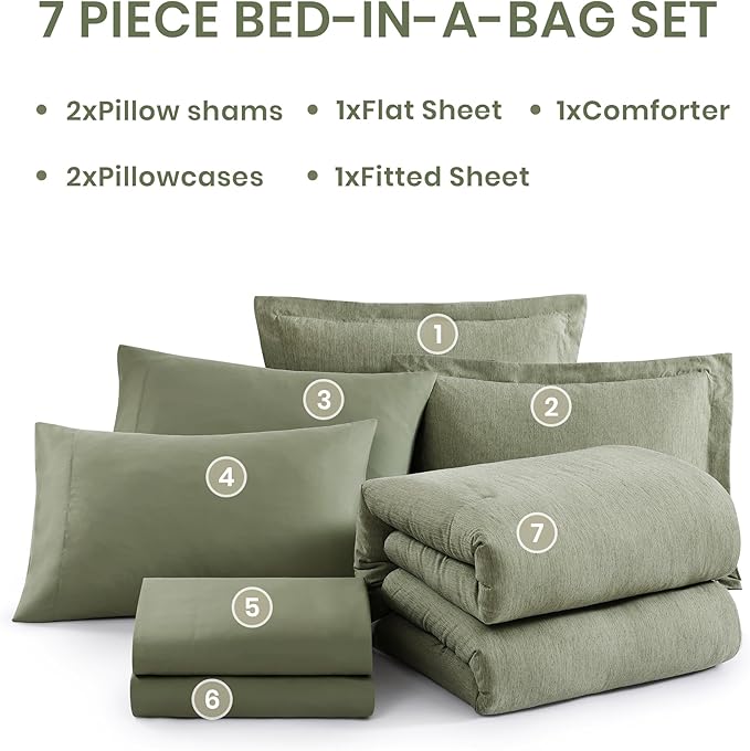 Monbix Queen Comforter Set - Image 7