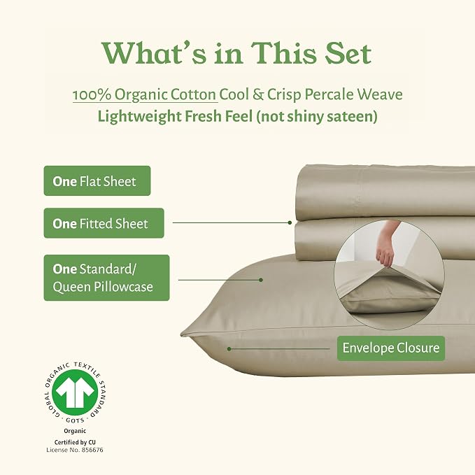 California Design Den Twin Size Sheets Set - Image 4