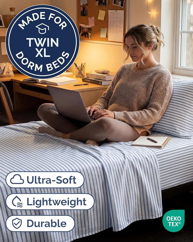 Twin XL Size 3 Piece Sheet Set - Image 2