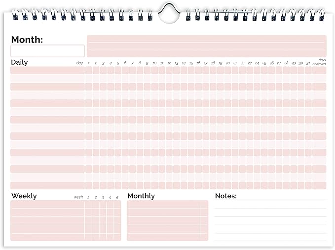 HADIGU Habit Tracker Calendar, by Hadigu