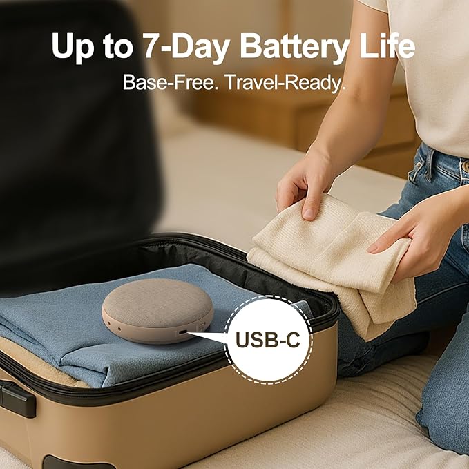 REACHER Travel Vibrating Alarm Clock - Image 6