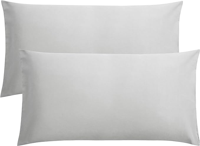 FLXXIE King Pillow Cases Set of 2, Soft Microfiber Pillow Covers by FLXXIE