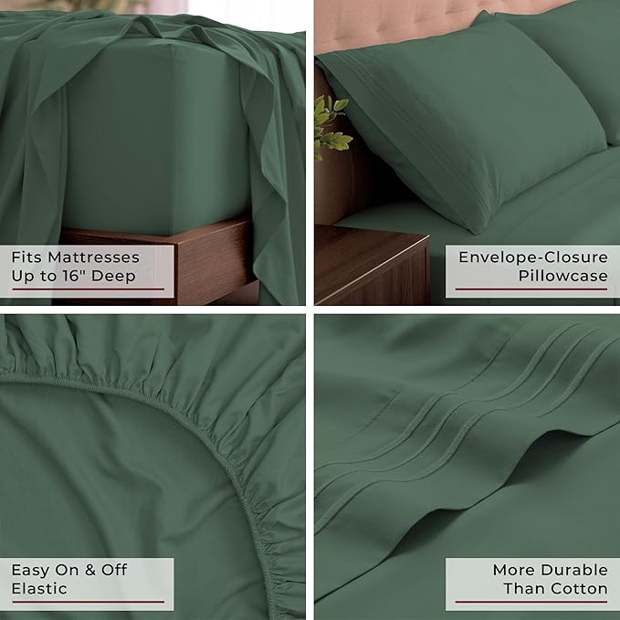 Mellanni King Sheets Set - Image 5