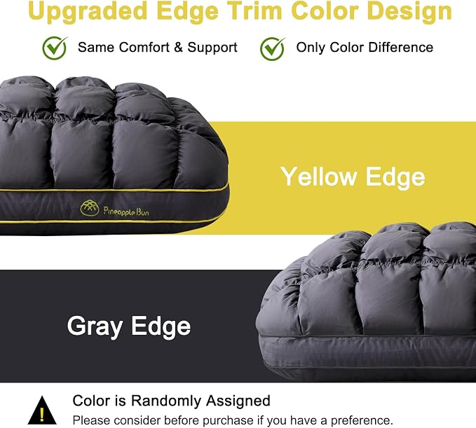 YOUR MOON Fluffy Support Bed Pillow King Size, Luxury Hotel Quality Bed Pillows - Image 2