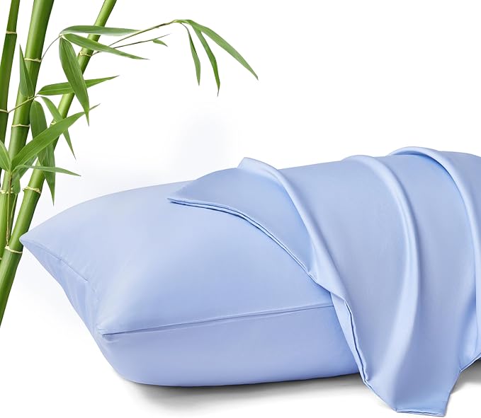 MR&HM King Pillow Cases Set of 2, Cooling Pillow Case by MRHM