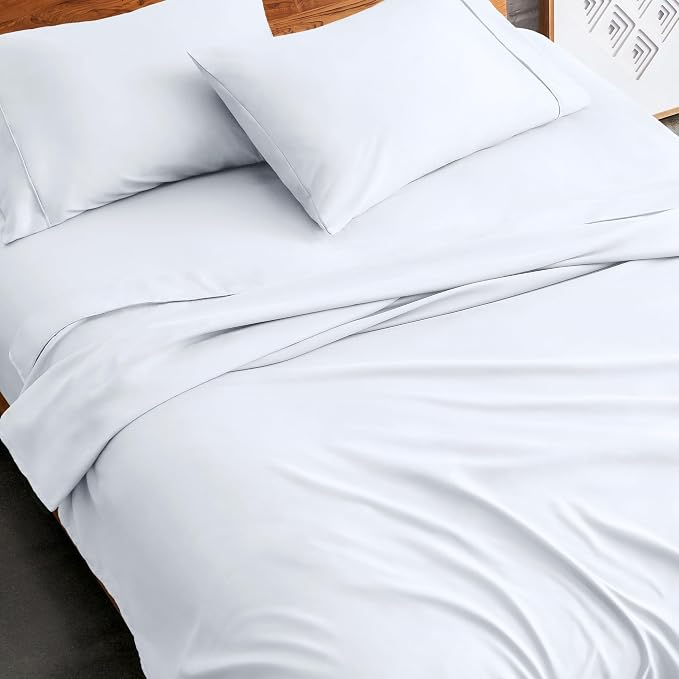 Bare Home Queen Flat Sheet - Image 6