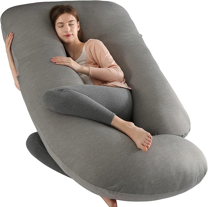 U-Shaped Full Body Pregnancy Pillow by Elover