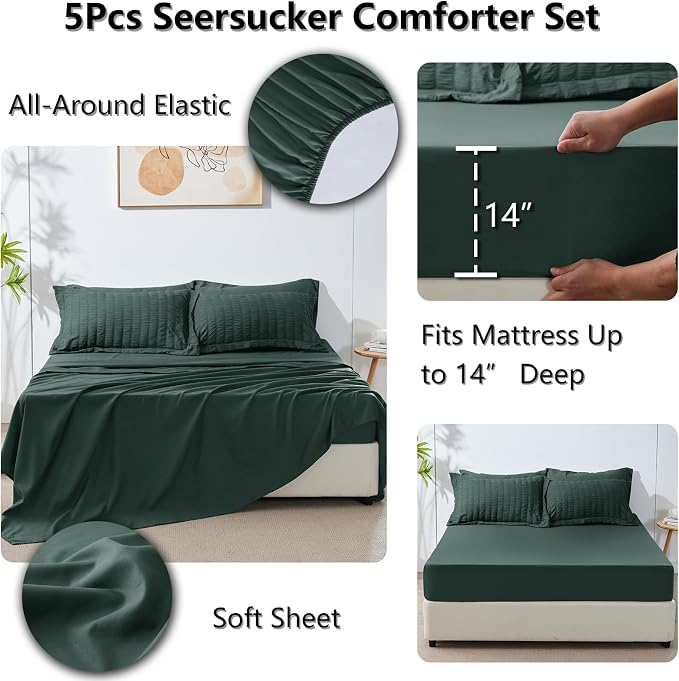 CozyLux Twin Comforter Set - Image 8