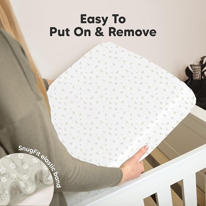 KeaBabies 2-Pack Organic Crib Sheets - Image 6