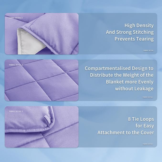 Topcee Weighted Blanket for Adults, Minky Dots Heavy Blanket for Woman - Image 7