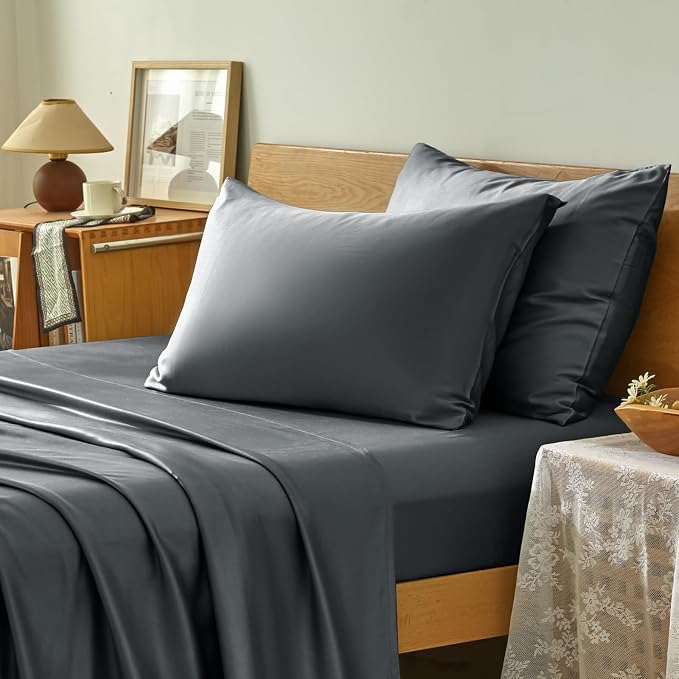 Homiest Cooling Pillow Cases Queen Size Set of 2, 100% Rayon Derived from - Image 2