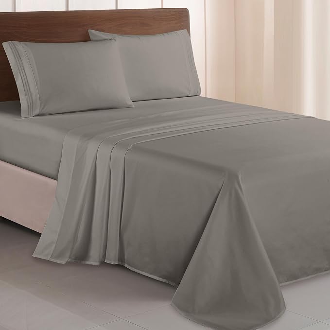 Elegant Comfort Luxurious 1500 Premium Hotel Quality Microfiber Three Line by ELEGANTCOMFORT