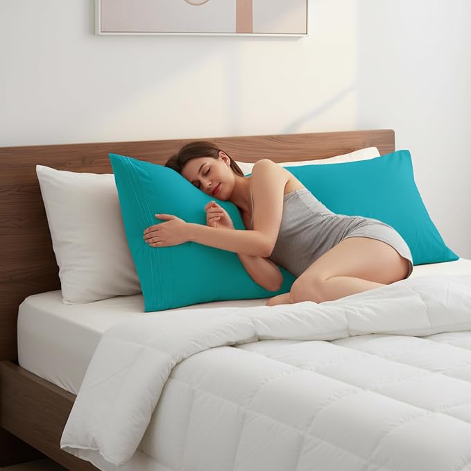 Elegant Comfort Luxury Ultra-Soft 1-Piece Body Pillowcase - Image 4