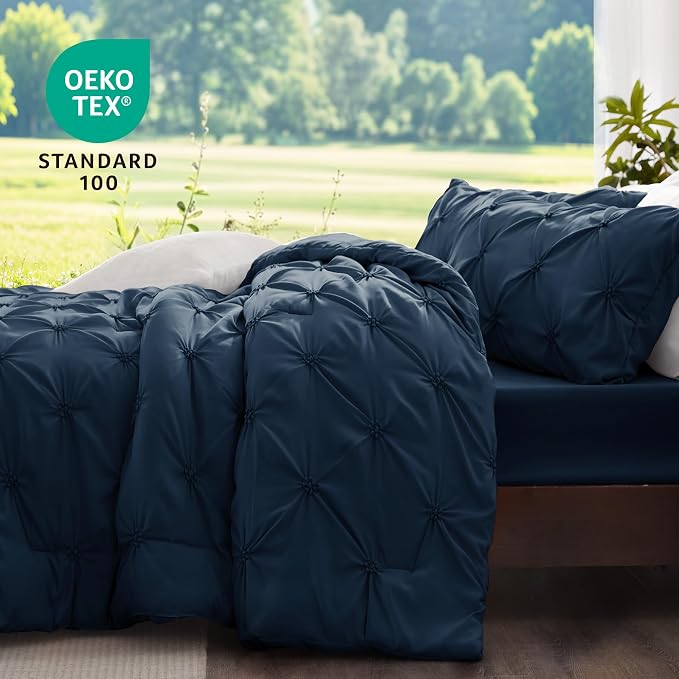 BEDELITE Navy Queen Comforter Set - Image 3
