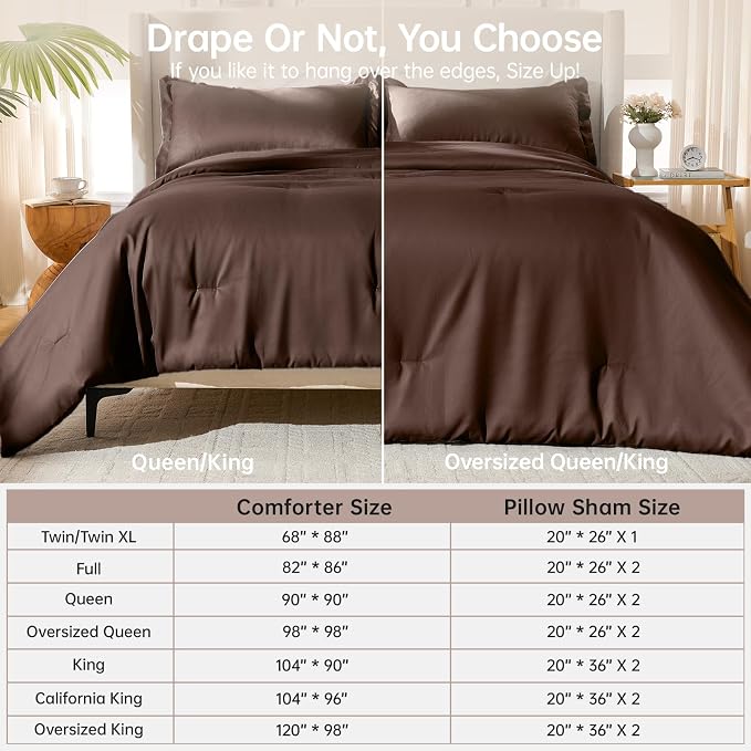 MUXHOMO Full Comforter Sets, All Season Ultra Soft Down Alternative Bedding - Image 8