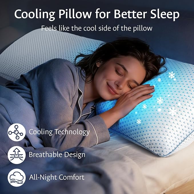 Cooling Pillows King Size 1 Pack - Image 2