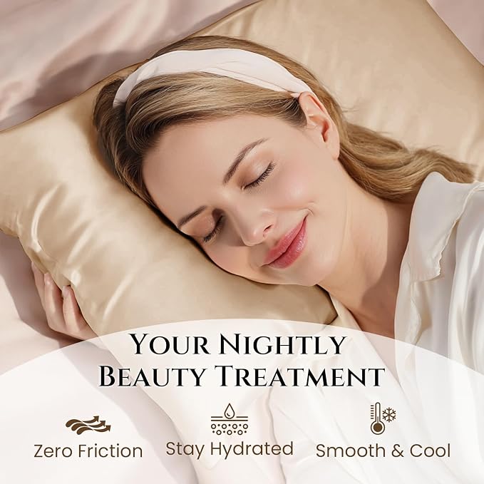 THXSILK 100% Silk Pillowcase for Hair and Skin Luxury 25 Momme Mulberry Silk - Image 3