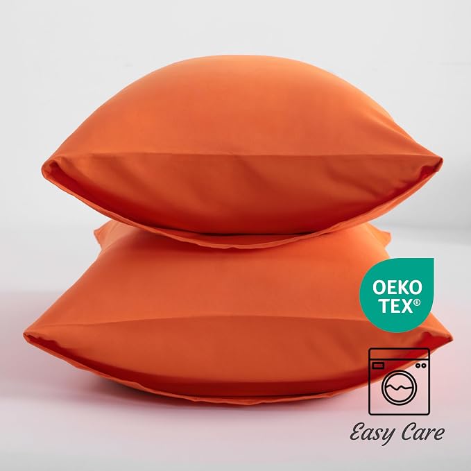 NTBAY King Pillow Cases Set of 2, 2 Pack Brushed Microfiber 20x40 Pillow Cases - Image 3