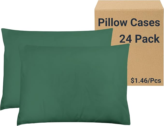ZPECC Pillow Cases Bulk 24 Pack by ZPECC-ABrandThatHasBeenFocusedOnBabyProductsFor18Years