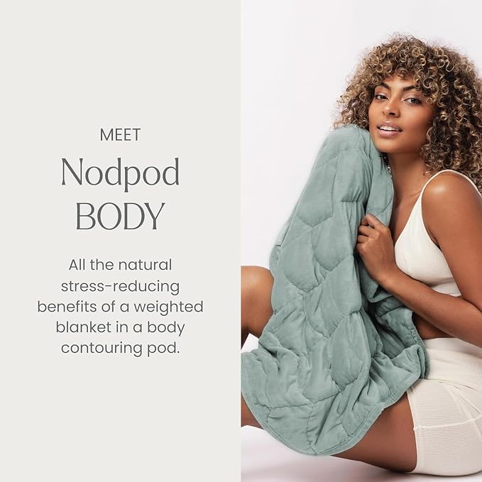 nodpod Body 6.5lb Patented Compact Weighted Blanket I Perfect - Image 3