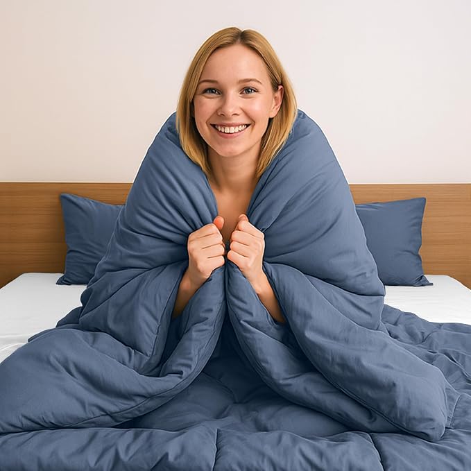 Pure Bedding Duvet Cover Twin/Twin XL Size - Image 6