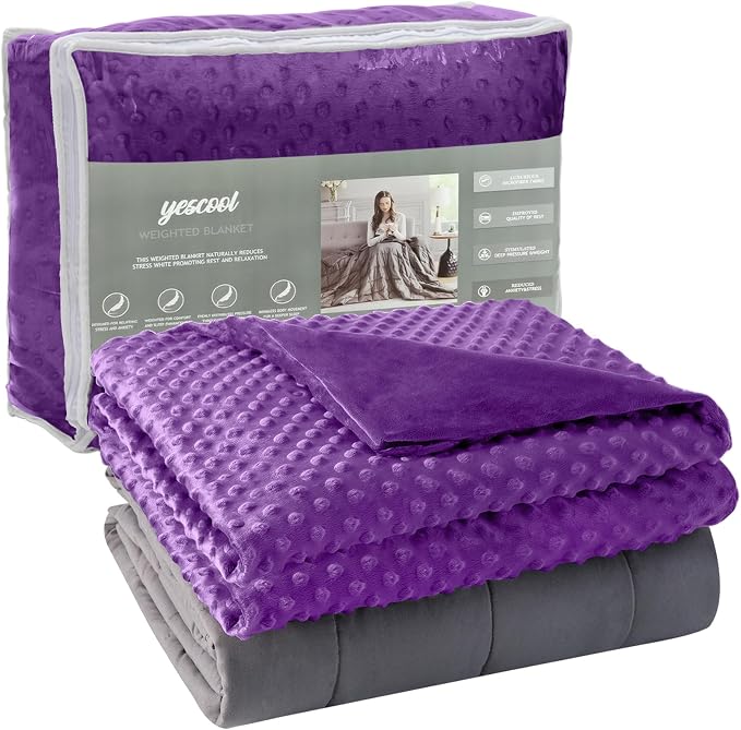 yescool Weighted Blanket Heavy Blanket by yescool