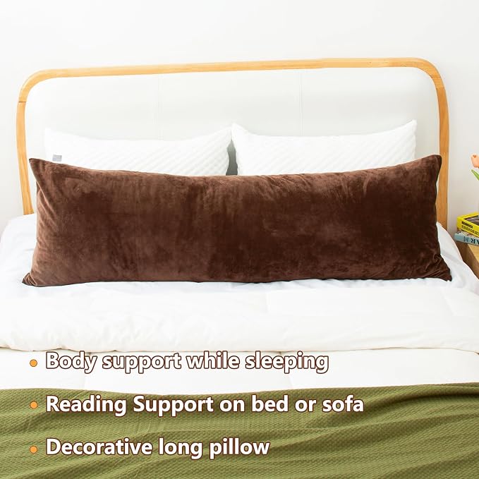 1 MIDDLE ONE Body Pillow, Memory Foam Body Pillows - Image 7