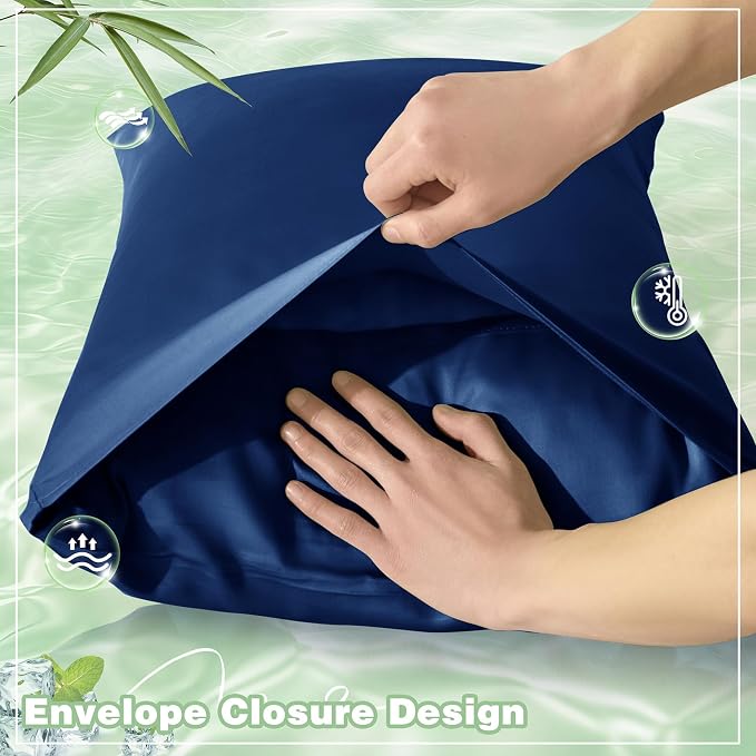 Homiest Cooling Body Pillow Case, 100% Rayon Derived from Bamboo Body Pillow - Image 5