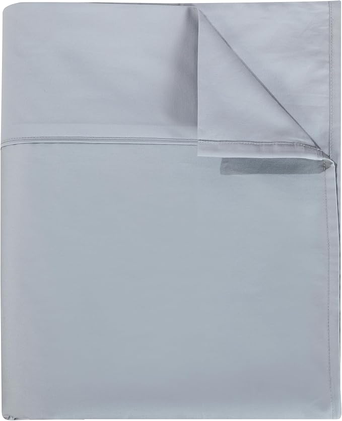 Flat Sheet Only Full Size, 400 TC 100% Egyptian Cotton Flat Sheet by ShunjieHome