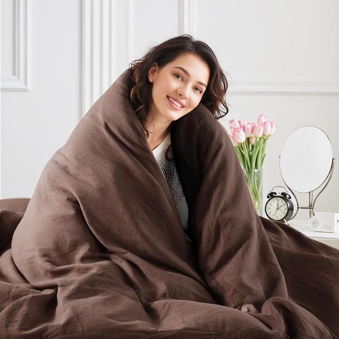NEXHOME PRO Cal King Duvet Cover Set – 100% Certified Organic Cotton - Image 6